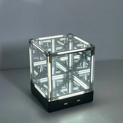 InfinityGlow™️ Cube - 4D Infinity Mirror LED Light
