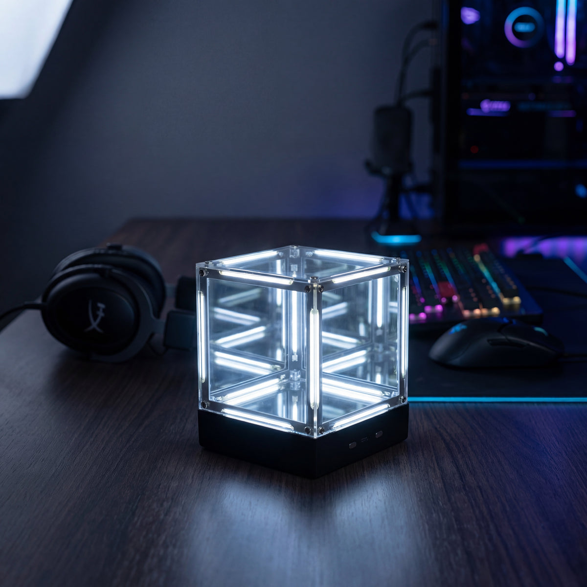 InfinityGlow™️ Cube - 4D Infinity Mirror LED Light