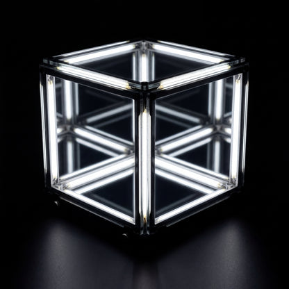 InfinityGlow™️ Cube - 4D Infinity Mirror LED Light
